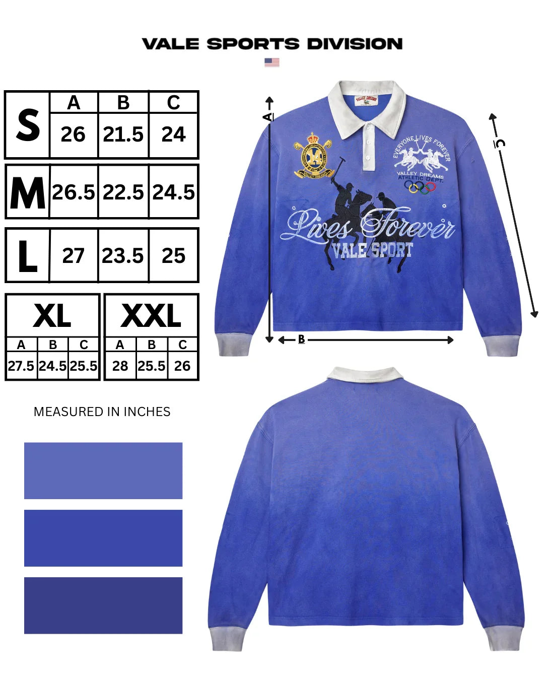 Vale Schwab Rugby Long Sleeve