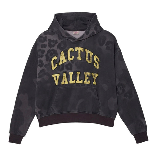 AZVA Faded Leopard Hoodie