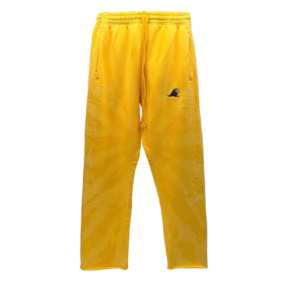 Hellstar Yellow Racer Sweatpants