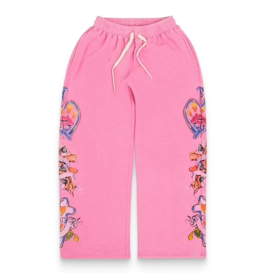 We Are Righteous Pink Risen King Sweatpants