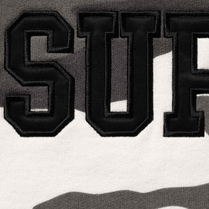 Supreme Flag Half Zip Pullover (Snow Camo)