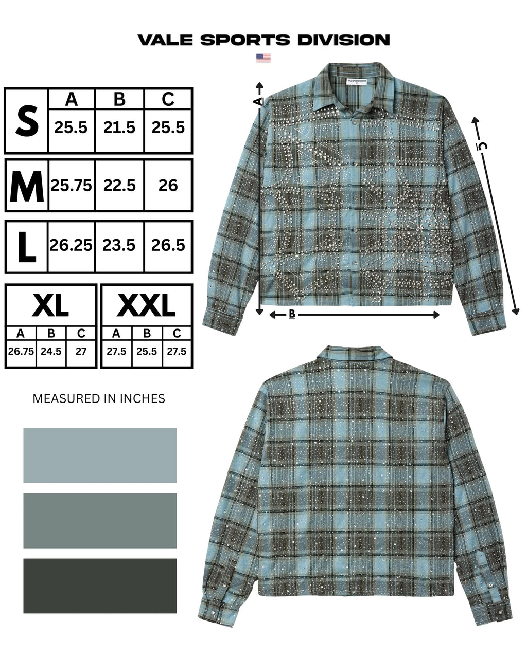 Vale Jade Flannel