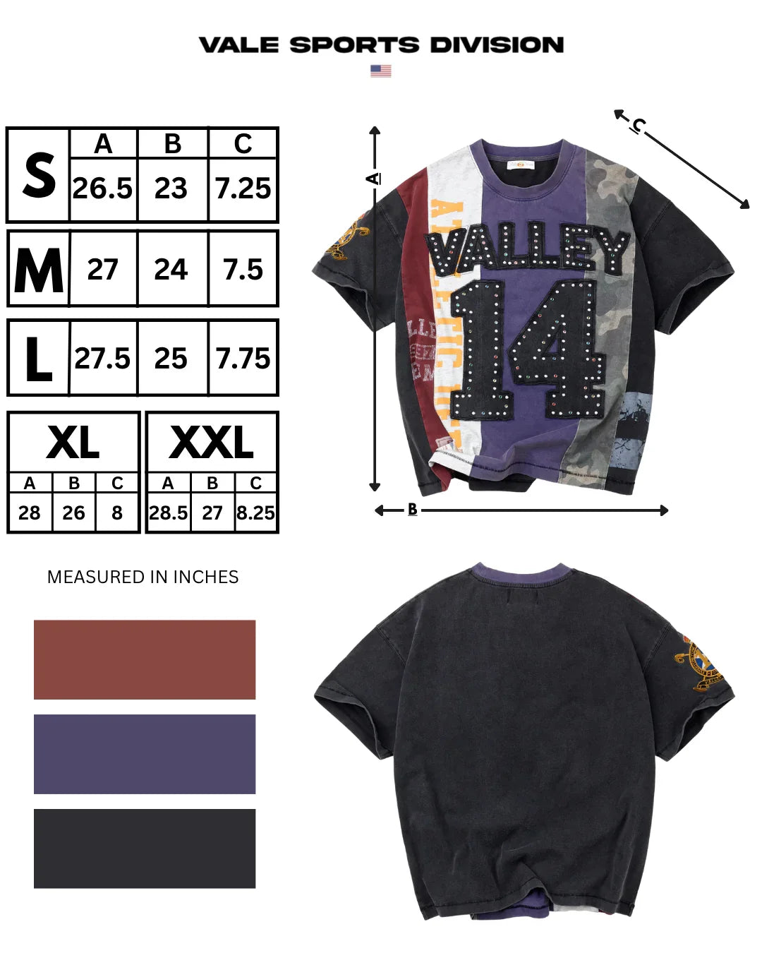 Vale Chopped Tee