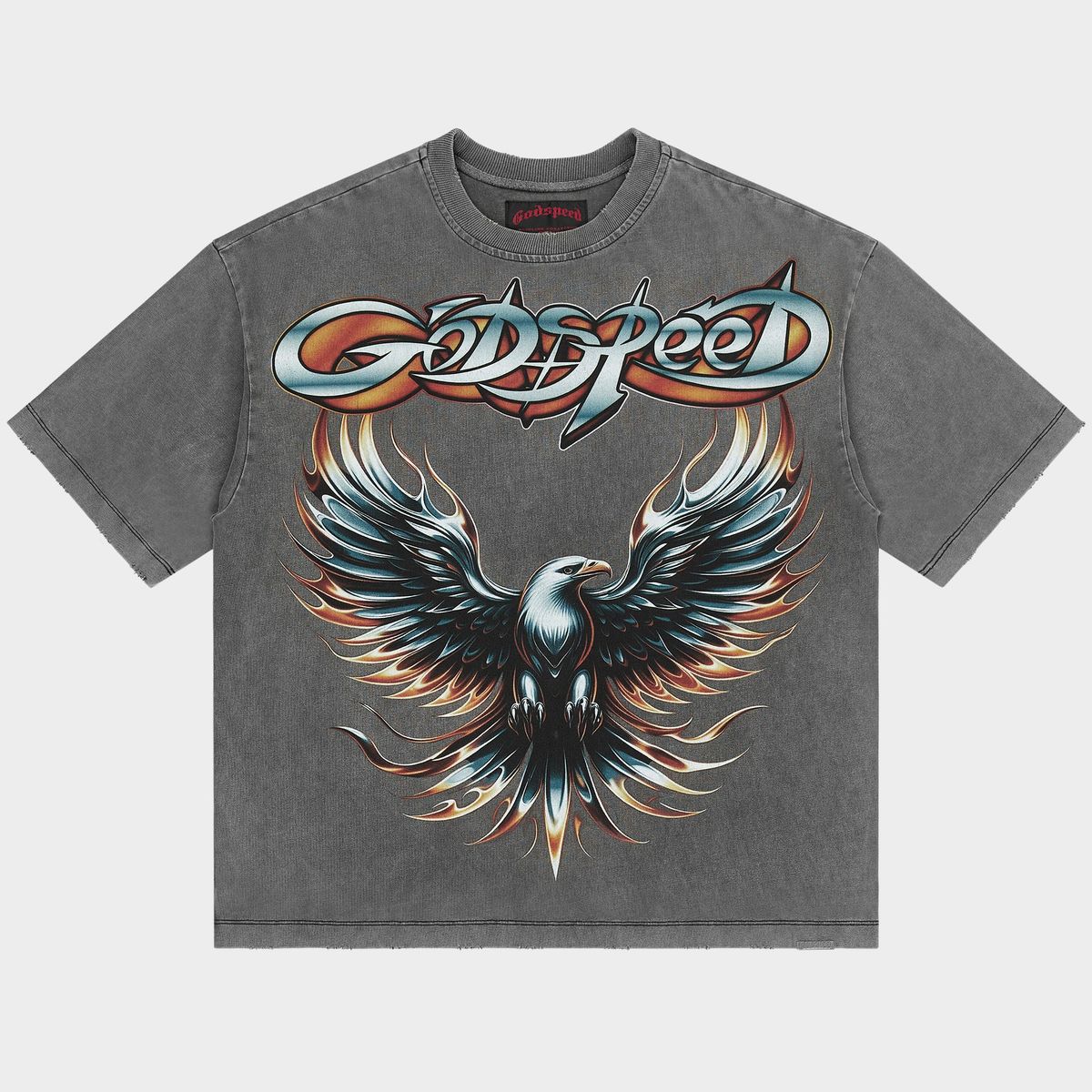 Godspeed Grey Eagle Eye Tee