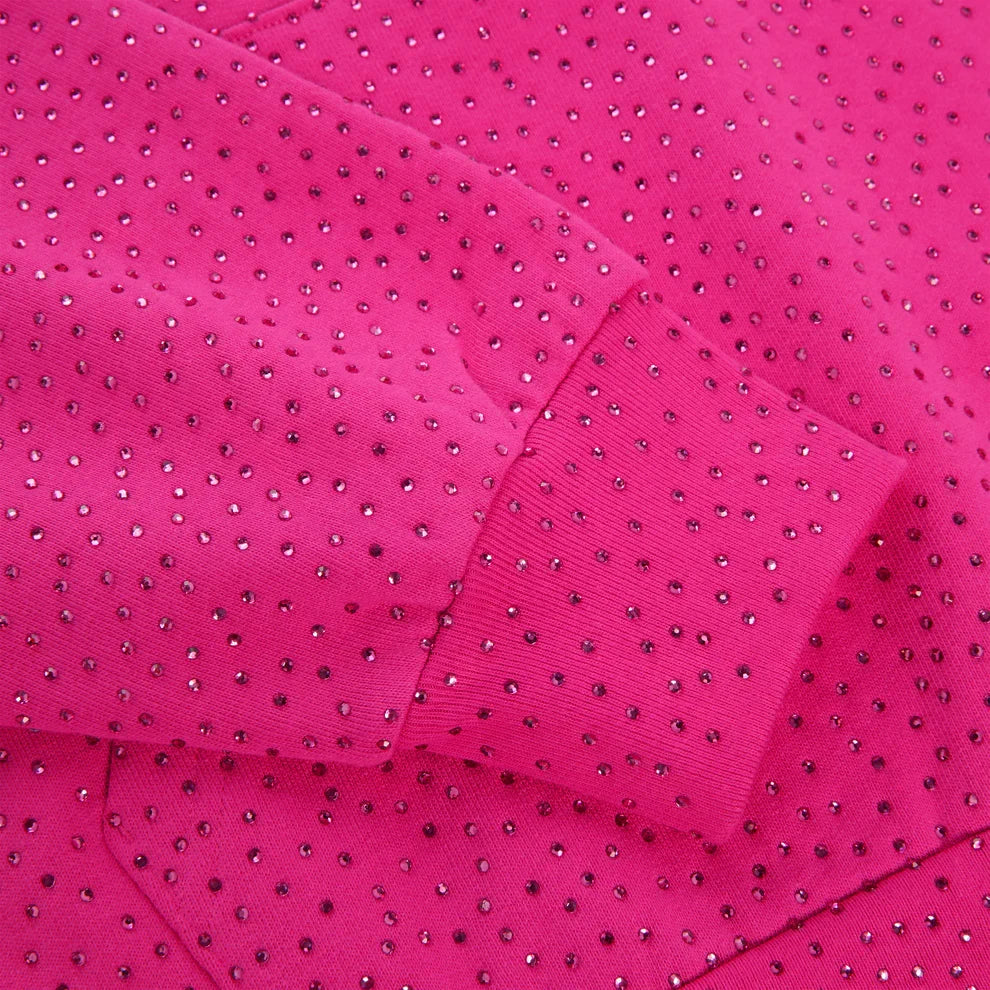 Sp5der Pink Vvs Hoodie