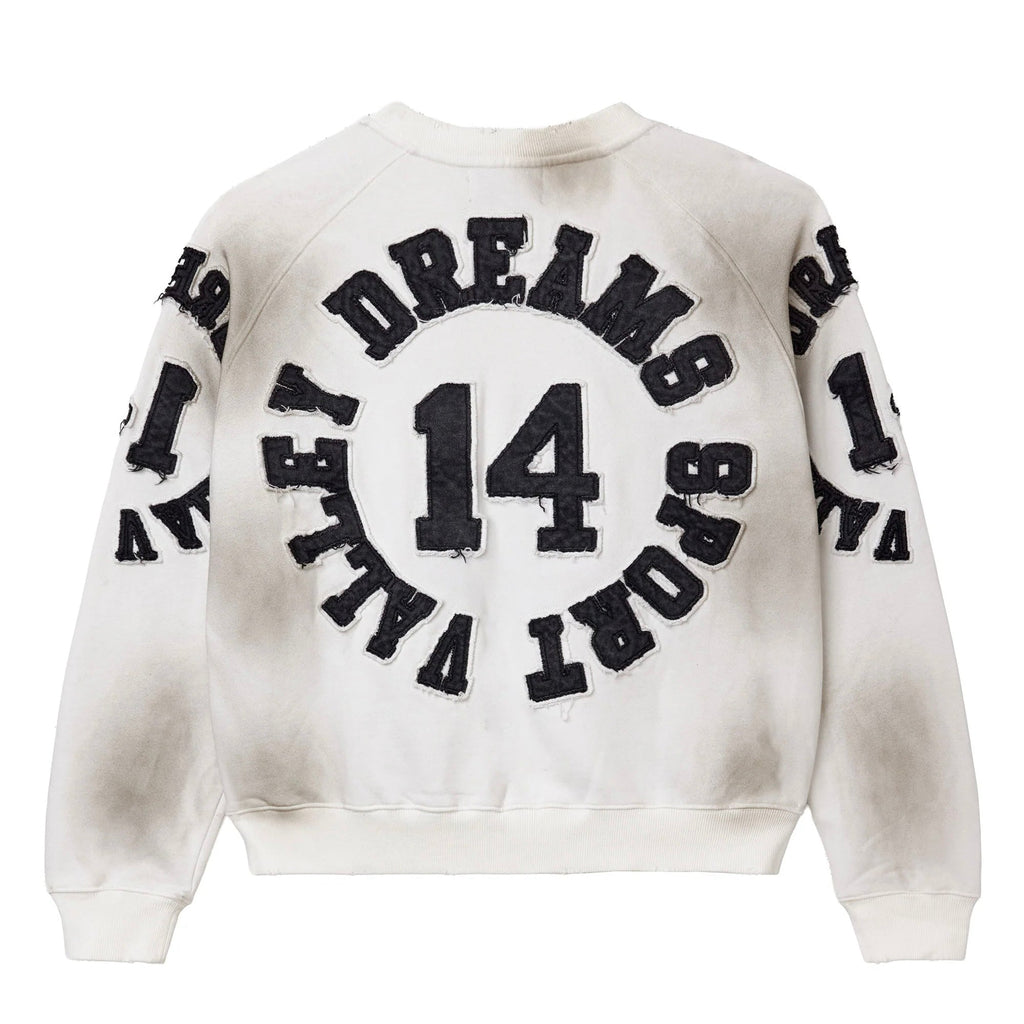 Vale White Insignia Crewneck