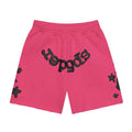 Sp5der Black Pink Beluga Sweat Shorts