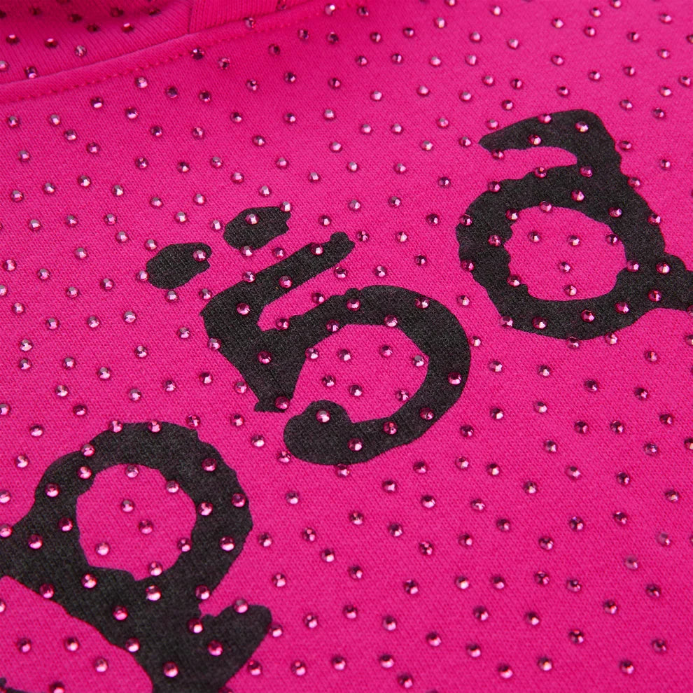 Sp5der Pink Vvs Hoodie