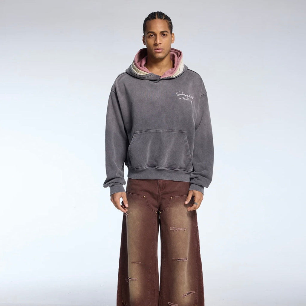 AZVA Black Quad Hoodie