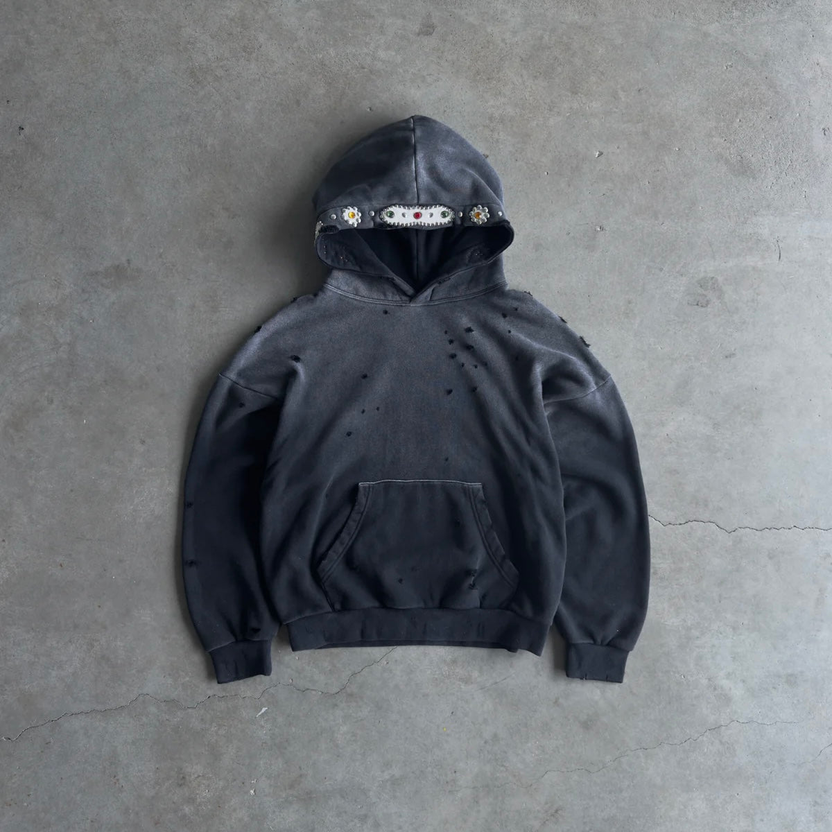Bravest Studios Vintage Black Sapphire Hoodie
