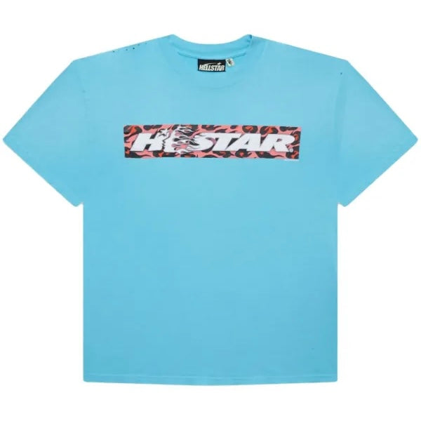 Hellstar Blue Box Logo Tee