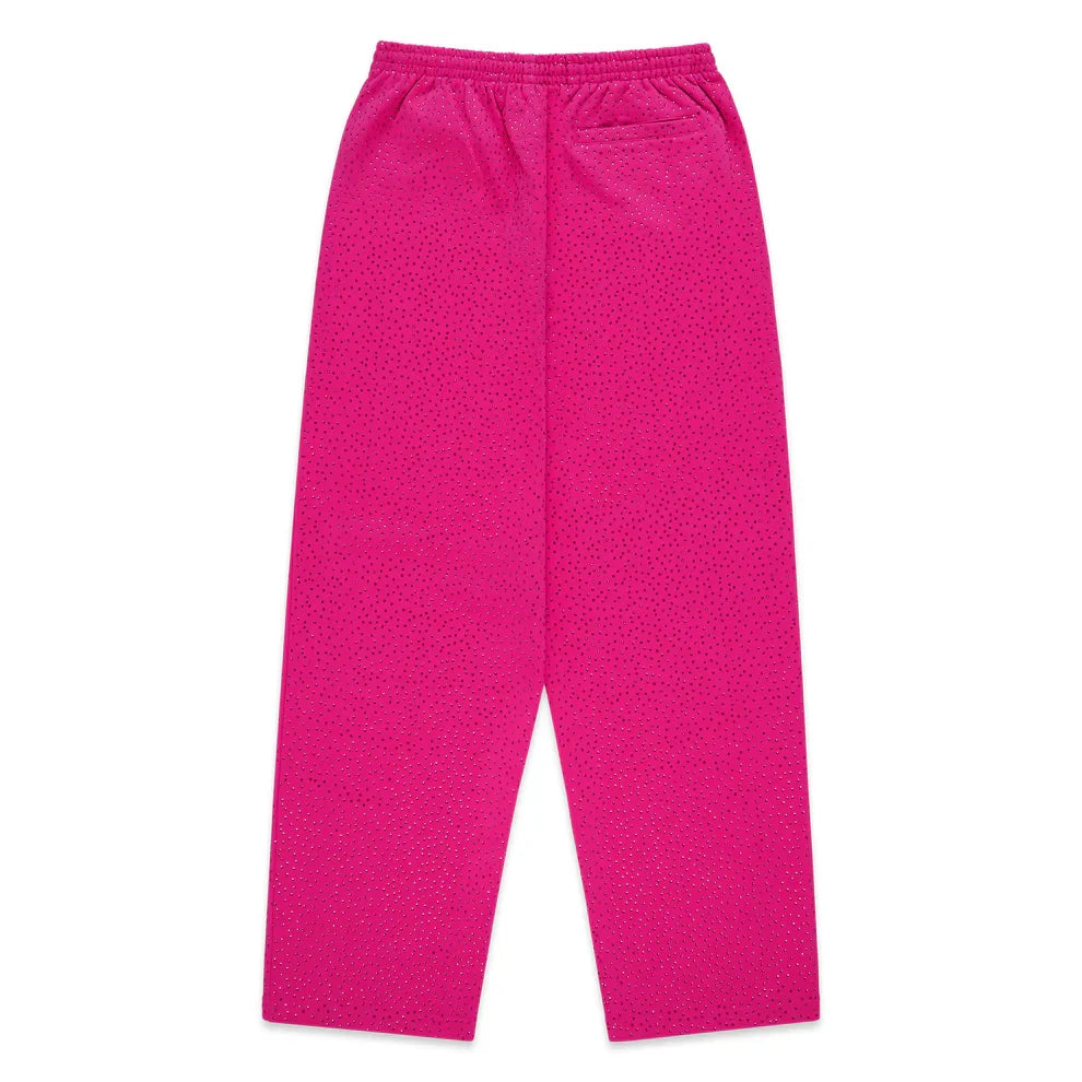 Sp5der Pink Vvs Sweatpants