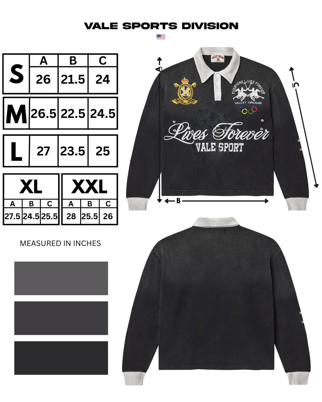 Vale Blackrock Rugby Long Sleeve