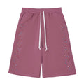 AZVA Raspberry Crystal Cactus Sweat Shorts