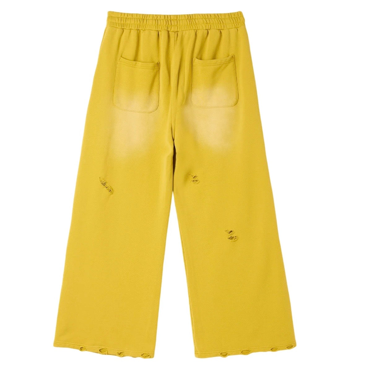 AZVA Yellow Eagle Valley Distressed Sweats
