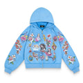 We Are Righteous Blue Risen King Zip Hoodie