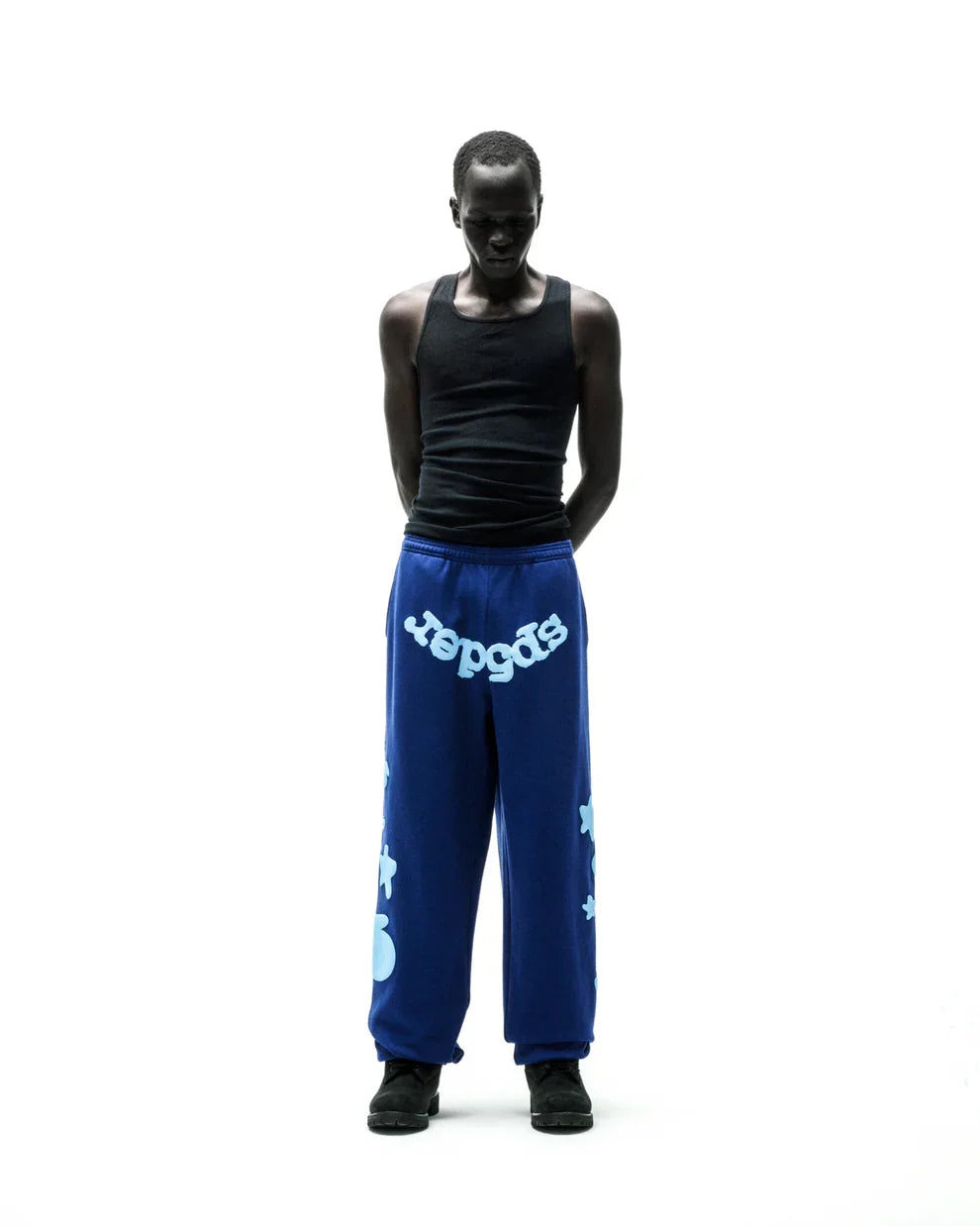 Sp5der Navy Beluga Sweatpants