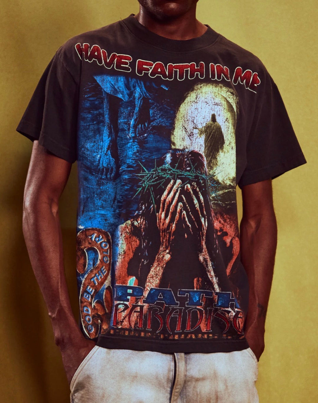 Hellstar Black Have Faith In Me Tee