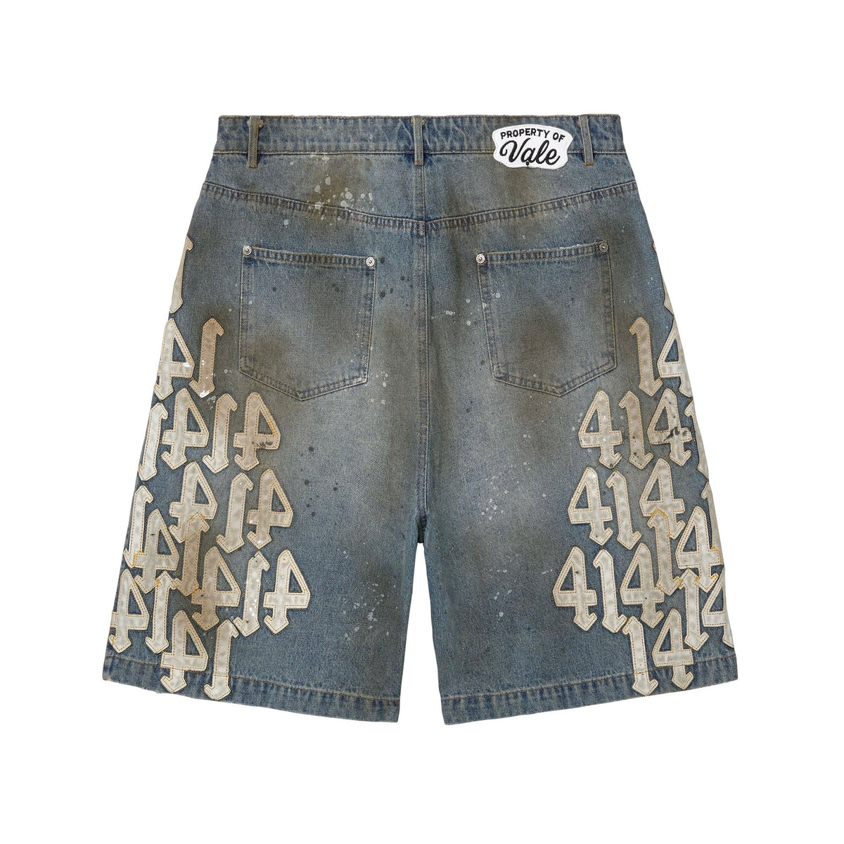 Vale White Charm Jorts