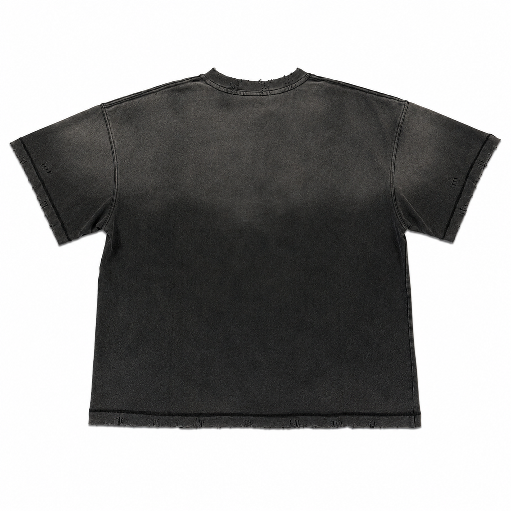 Vale Forever Vale Dog Hoops Tee (Black) — detail view 2