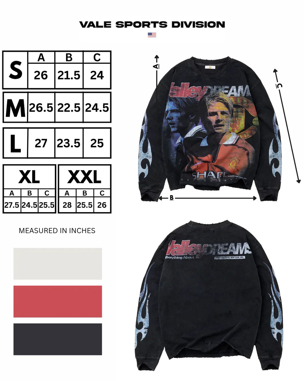 Vale Varsity Longsleeve