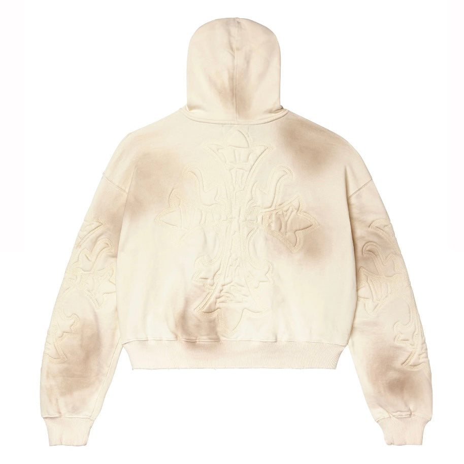 Vale Carver Zip Hoodie (Cream)
