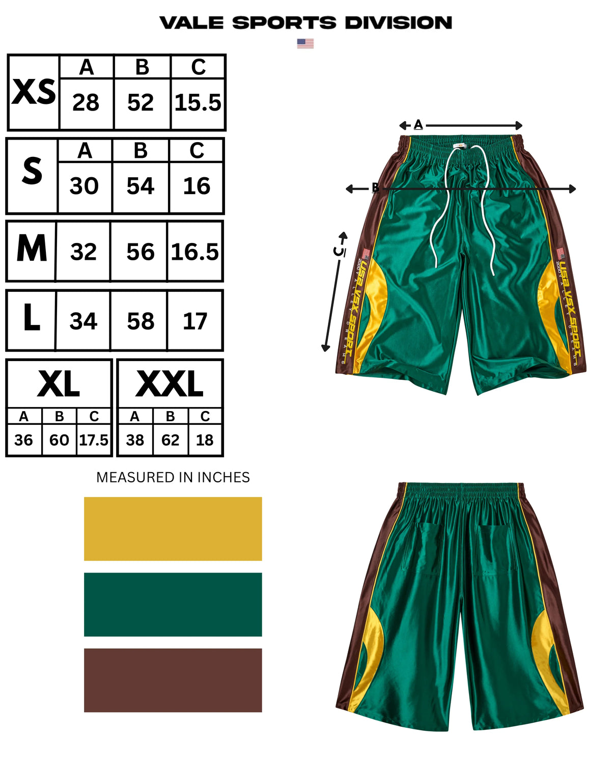 Vale Iverson Basketball Shorts