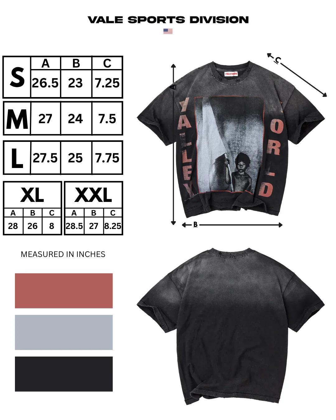 Vale World Tee