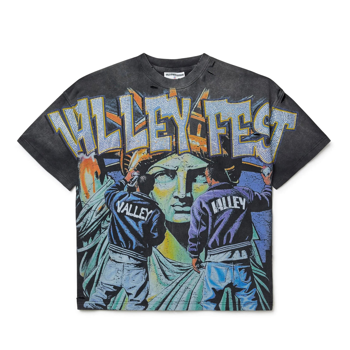 Vale Bling Graffiti Tee