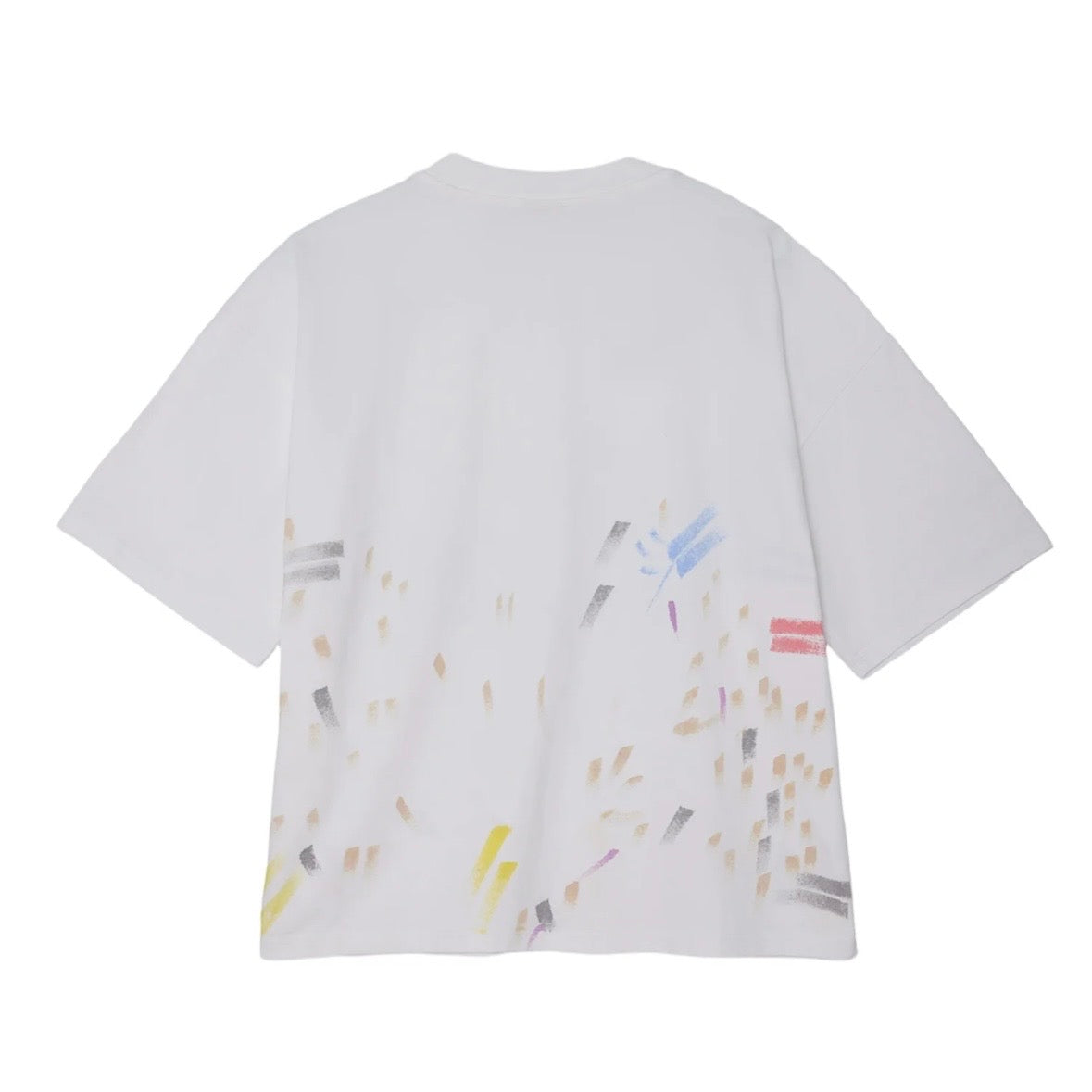 AZVA White Splatter Tee