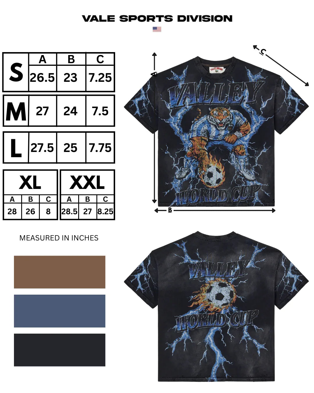 Vale Valley Thunder Tee