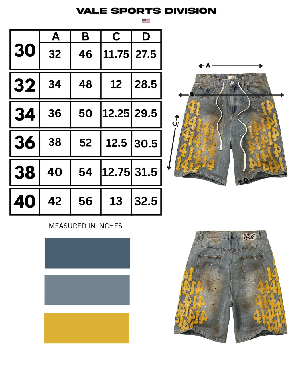 Vale Luckie Charms Jorts