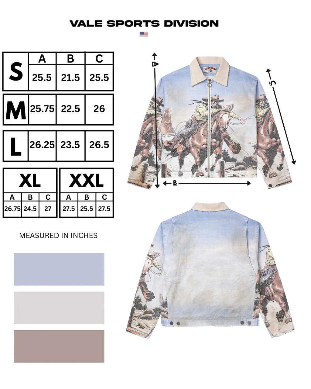 Vale Stampeded Work Jacket