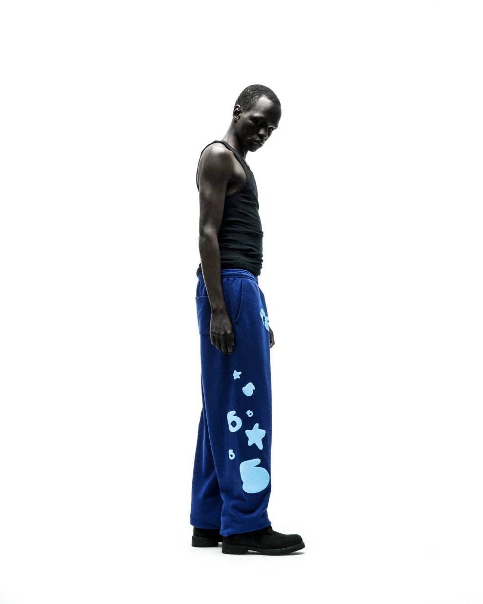 Sp5der Navy Beluga Sweatpants