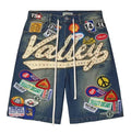 Vale Blue 1980s Jorts