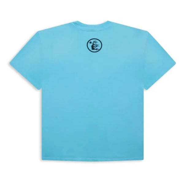 Hellstar Blue Box Logo Tee