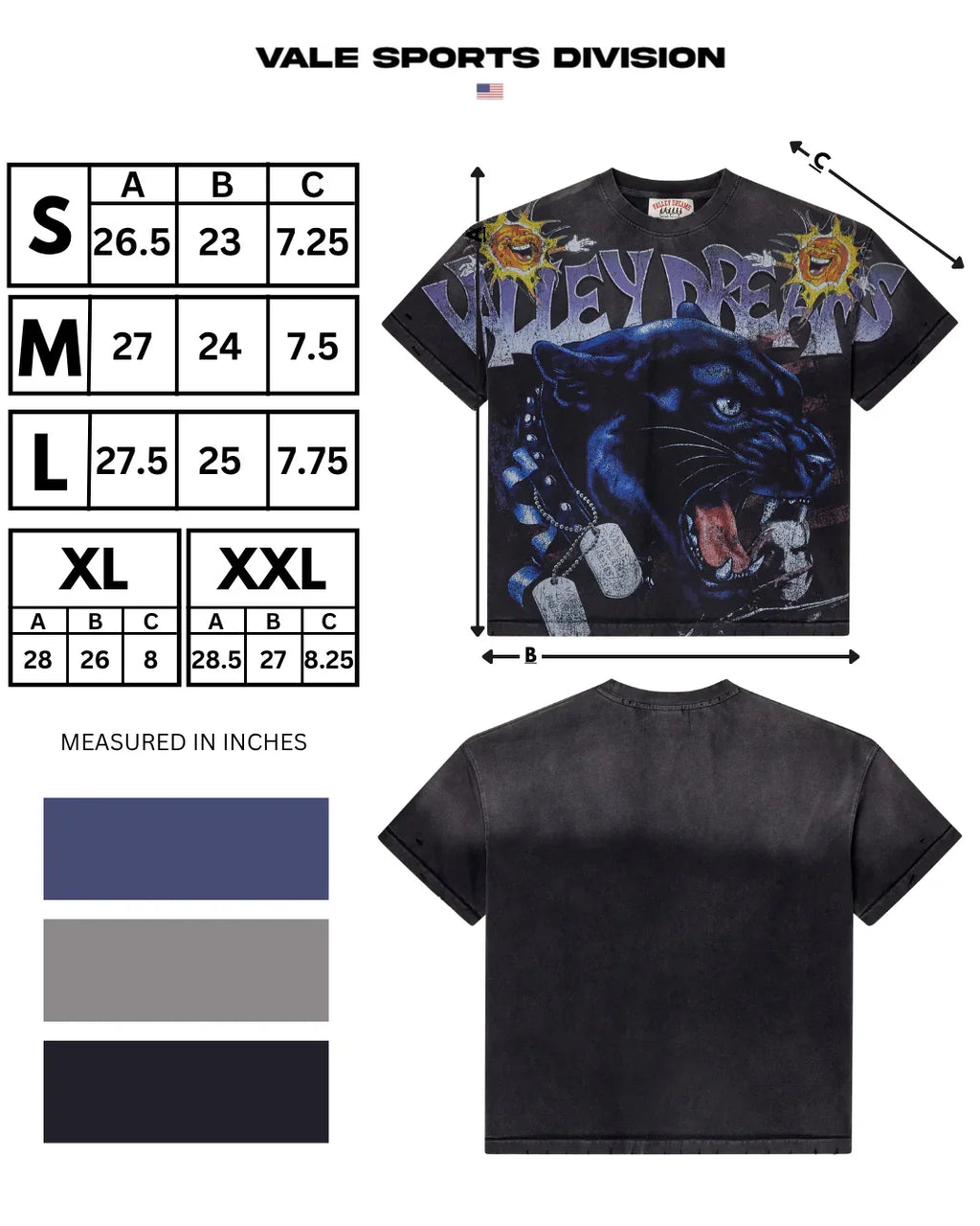 Vale Fury Big Tee