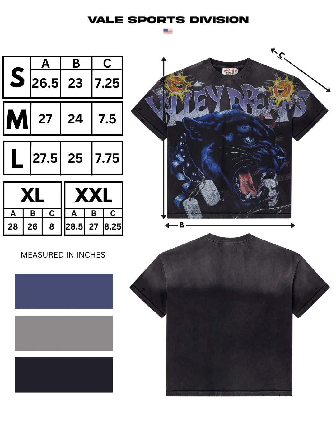 Vale Fury Big Tee