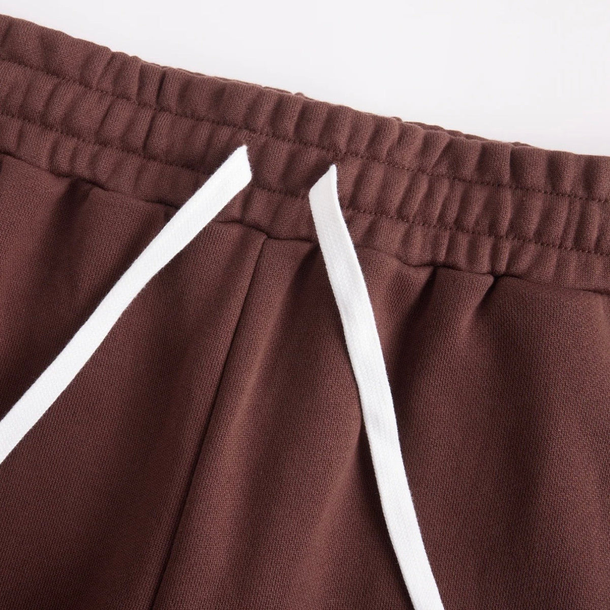 AZVA Brown Crystal Cactus Sweat Shorts
