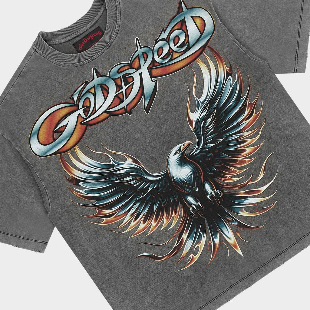 Godspeed Grey Eagle Eye Tee