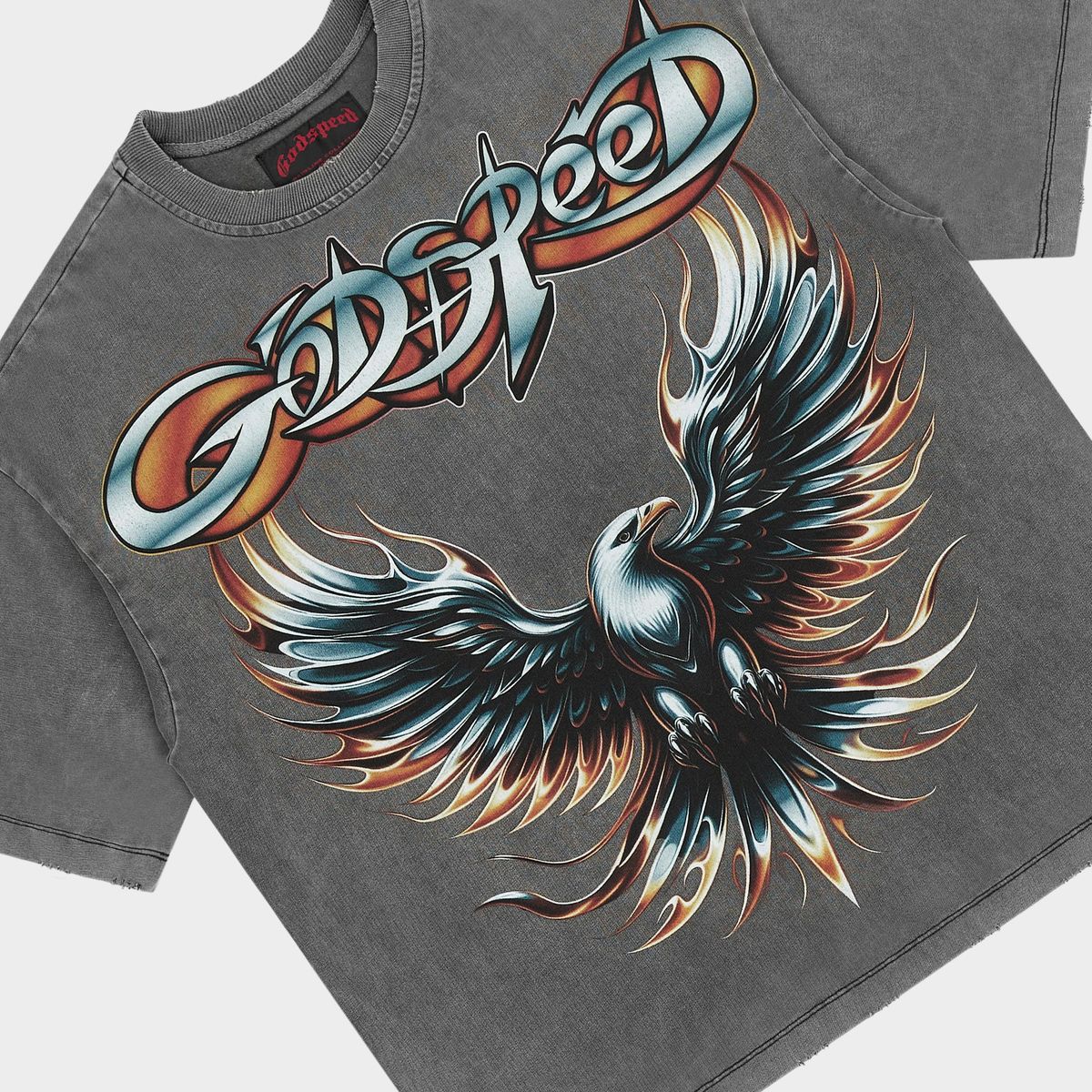 Godspeed Grey Eagle Eye Tee