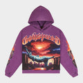 Godspeed Grape Burnt Bridges Hoodie