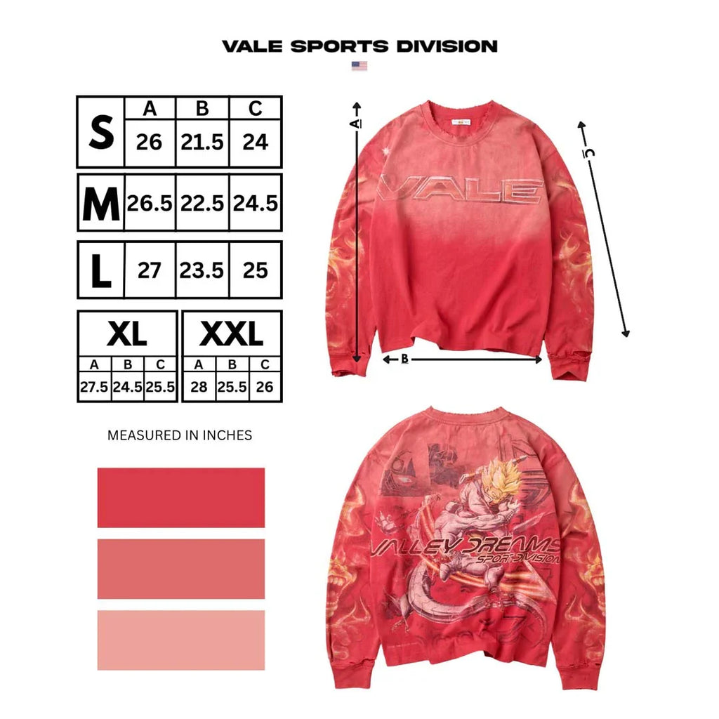 Vale Forever Red Budokai Long Sleeve