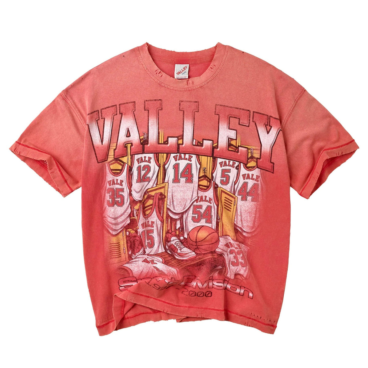 Vale Red Bleachers Tee