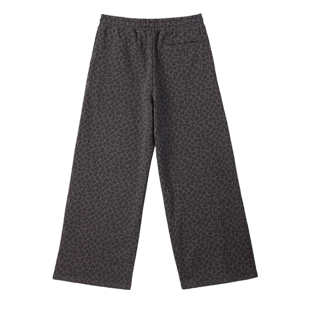 AZVA Black Leopard Art Sweat Pants
