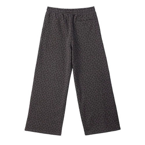 AZVA Black Leopard Art Sweat Pants