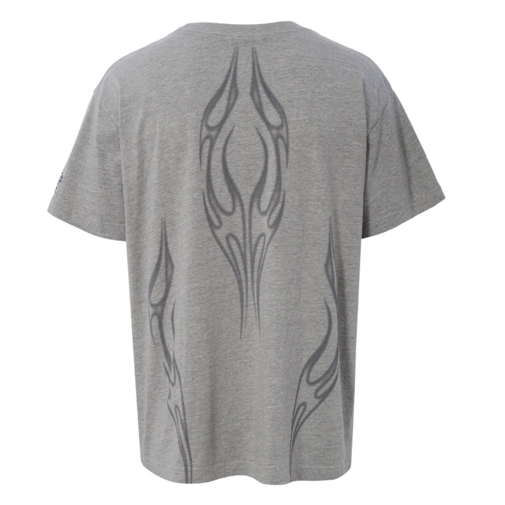 Hellstar Heather Grey Holy Cross Tee
