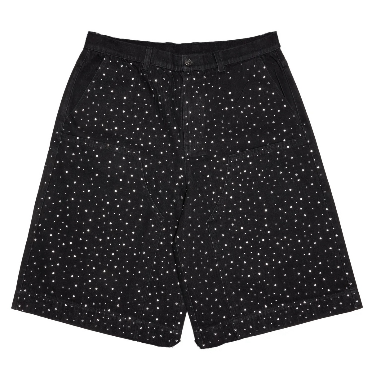 AZVA Black Midnight Geode Jorts