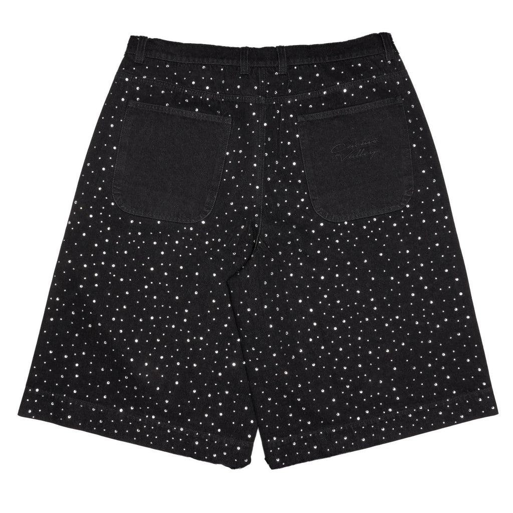 AZVA Black Midnight Geode Jorts
