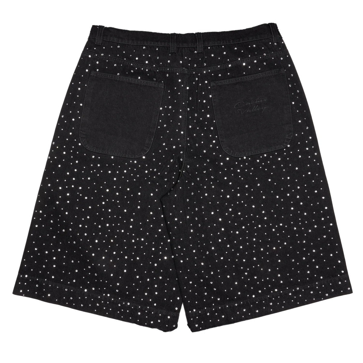 AZVA Black Midnight Geode Jorts